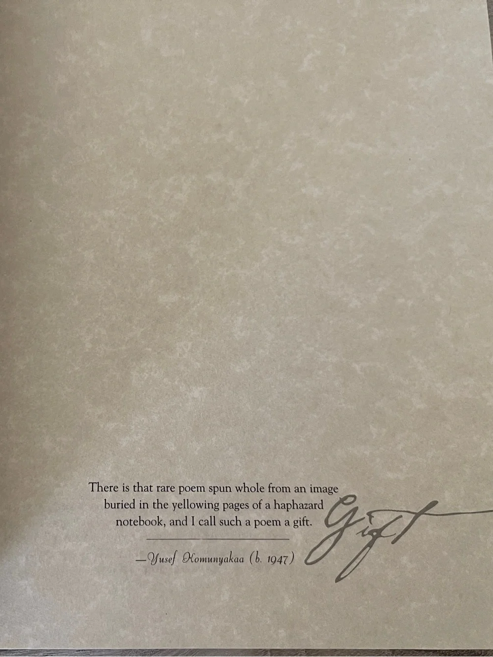 The Poets Notebook by David Stanford Burr 2000